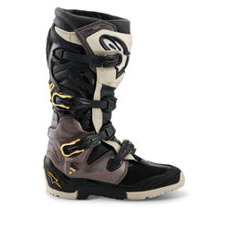 Alpinestars Tech 7 Drystar Enduro Boots Black Dark-Gray Gold