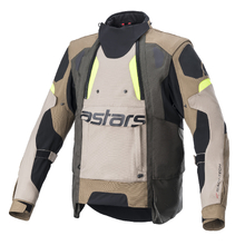 Alpinestars Halo Drystar Khaki/Sand/Fluro Adventure Jacket
