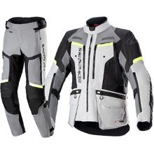 Alpinestars Bogota Pro Drystar Grey/Fluro Yellow Adventure Jacket & Pants