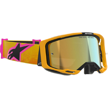 Alpinestars Vision 8 Corp Orange/Yellow/Pink Gold Mirror Goggles