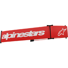 Alpinestars Supertech Red/White Goggle Replacement Strap