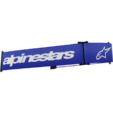 Alpinestars Supertech Blue/White Goggle Replacement Strap