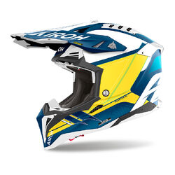 Airoh Aviator 3 [Colour Option: Saber Blue Gloss] [Size: XLarge]