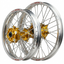 Axiom Suzuki DR650 96-23 Silver/Gold 21x1.85/17x2.50 Cush Drive Wheel Set