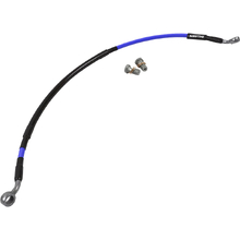 Ballards Yamaha WR250R 08-21 Blue Rear Braided Brakeline
