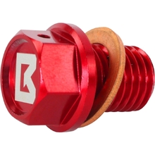 Ballards Honda/Yamaha M12/1.5X15 Red Magnetic Sump Plug