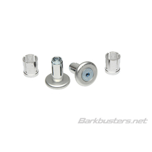 Barkbusters Silver Handlebar Ends