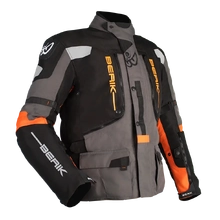 Berik Explorer ADV Textile Black/Grey/Orange Jacket