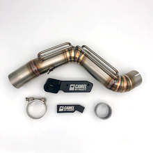 Camel ADV Yamaha Tenere 700 Enduro Bend No Muffler High Exhaust