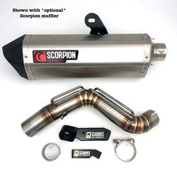 Camel ADV Products Yamaha Tenere 700 High Exhaust - Enduro Bend