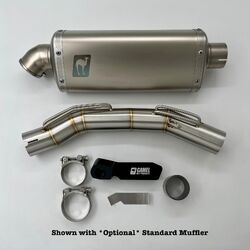 Camel ADV Yamaha Tenere 700 2025 Rally Bend High Mount Exhaust Kit