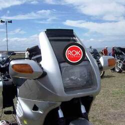 ROK Stopper BMW K 100 RS/RT/LT/K1 ('82-'92) (Rectangle headlight) Headlight Protector Kit