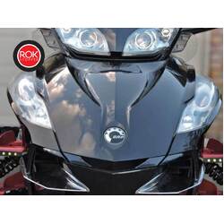 ROK Stopper Can-Am Spyder RT Roadster (Bottom Lights) ('10-'19) Headlight Protector Kit