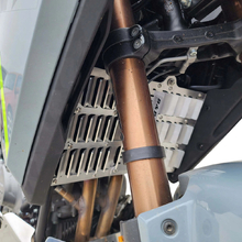 B&B Offroad CF Moto 450MT 24-25 Polished Radiator Guards