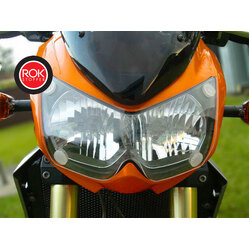 ROK Stopper Kawasaki Z 1000 ('03-'06) Headlight Protector Kit