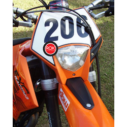 ROK Stopper KTM 250/450/525 EXC ('05-'06) Headlight Protector Kit