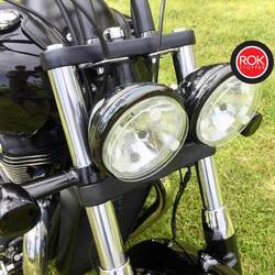 ROK Stopper Triumph Thunderbird Storm ('11-'16) Headlight Protector Kit