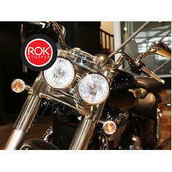 ROK Stopper Triumph Thunderbird Commander ('15-'18) Headlight Protector Kit