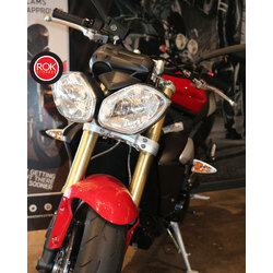 ROK Stopper Triumph Street Triple 675 R/SE ('11-'16) Headlight Protector Kit