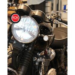 ROK Stopper Triumph Bonneville T100/T120 ('06-'23) Headlight Protector Kit