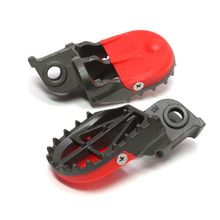 DRC Suzuki DRZ Black Motard Foot Pegs