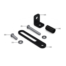 Denali Yamaha Tenere 700 19-25 Horn Mounting Brackets