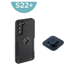 Cube Intuitive Samsung S22+ 6.55‚Ä≥ Case Carbon Fibre  Black + Infinity Mount