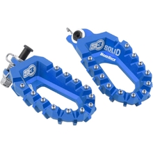 S3 Parts KTM Adventure Soild Rally Blue Enduro Footpegs
