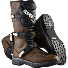 Fusport x Motoz Simpson Desert Brown Adventure Boots