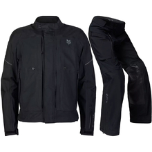 Fox Ranger Gore-Tex Black CE Adventure Jacket & Pants Combo
