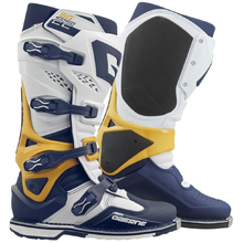 Gaerne SG-22 Squadron White/Navy/Gold Boots
