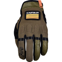 Five Scrambler Khaki/Black Gloves
