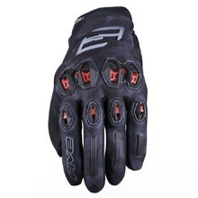 Five Gloves Stunt EVO 2 Camo Black/Red Gloves
