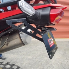 B&B Offroad Honda CRF450L/RL 19-24 Black Number Plate Holder