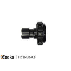 Kaoko Throttle Stabiliser for select Harley Davidson Snubbie Shape (Black finish) model (21mm ID Handlebars)