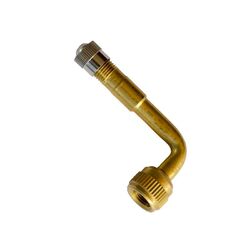 Rocky Creek Designs 90 Degree Valve Extension — Brass Look