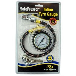 Rocky Creek Designs Motopressor Inline Tyre Gauge