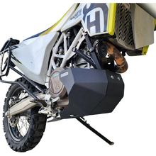 B&B Offroad KTM/Husqvarna/Gas Gas 690-701 08-25 Black Bash Plate w/ Linkage Guard