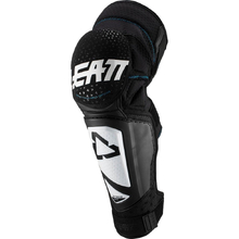 Leatt 3DF Hybrid EXT White/Black Knee Guards