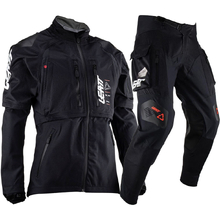 Leatt 2025 4.5 HydraDri Black Waterproof Jacket + Pants