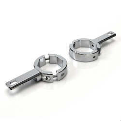 Denali 39mm-49mm Tube Mount Kit For Mounting Auxiliary Lights To Conventional Fork Tubes