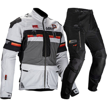 Leatt Rally 5.5 Grey/Stealth Adventure Jacket & Pants