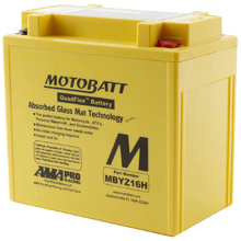 Motobatt MBYZ16H Quadflex 12V AGM Battery