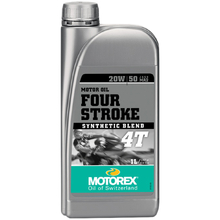 Motorex 1L 20w50 4 Stroke Synthetic Blend Engine Oil