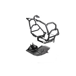 Outback Motortek Protection Combo Black for Ducati Desert X ('22-'24)