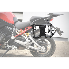 Outback Motortek Ducati Multistrada V4/S 21-22 Black X-Frame Pannier Racks