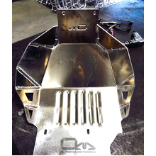 Outback Motortek Honda CRF1000L Africa Twin 16-20 Silver Skid Plate