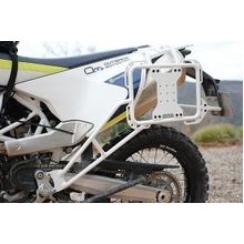 Outback Motortek Husqvarna 701 Enduro 16-24 White X-Frame Pannier Racks