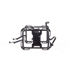 Outback Motortek Husqvarna 901 22-24 Black X-Frame Asymmetrical Pannier Racks