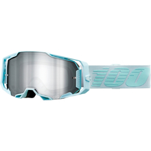 100% Percent Armega Fargo Silver Mirror Goggles